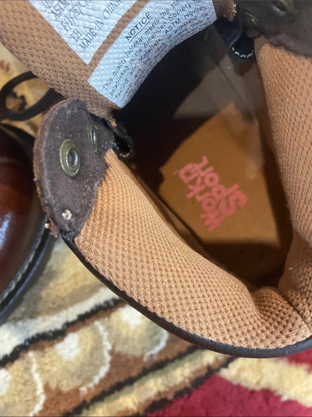 Workin’Sport sturdy brown